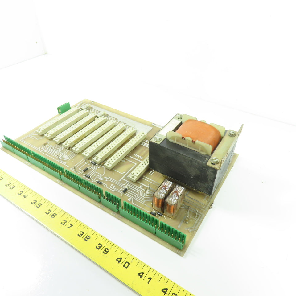 Refu 12-10.09/08 Industrial 8-Slot Backplane Board with Transformer