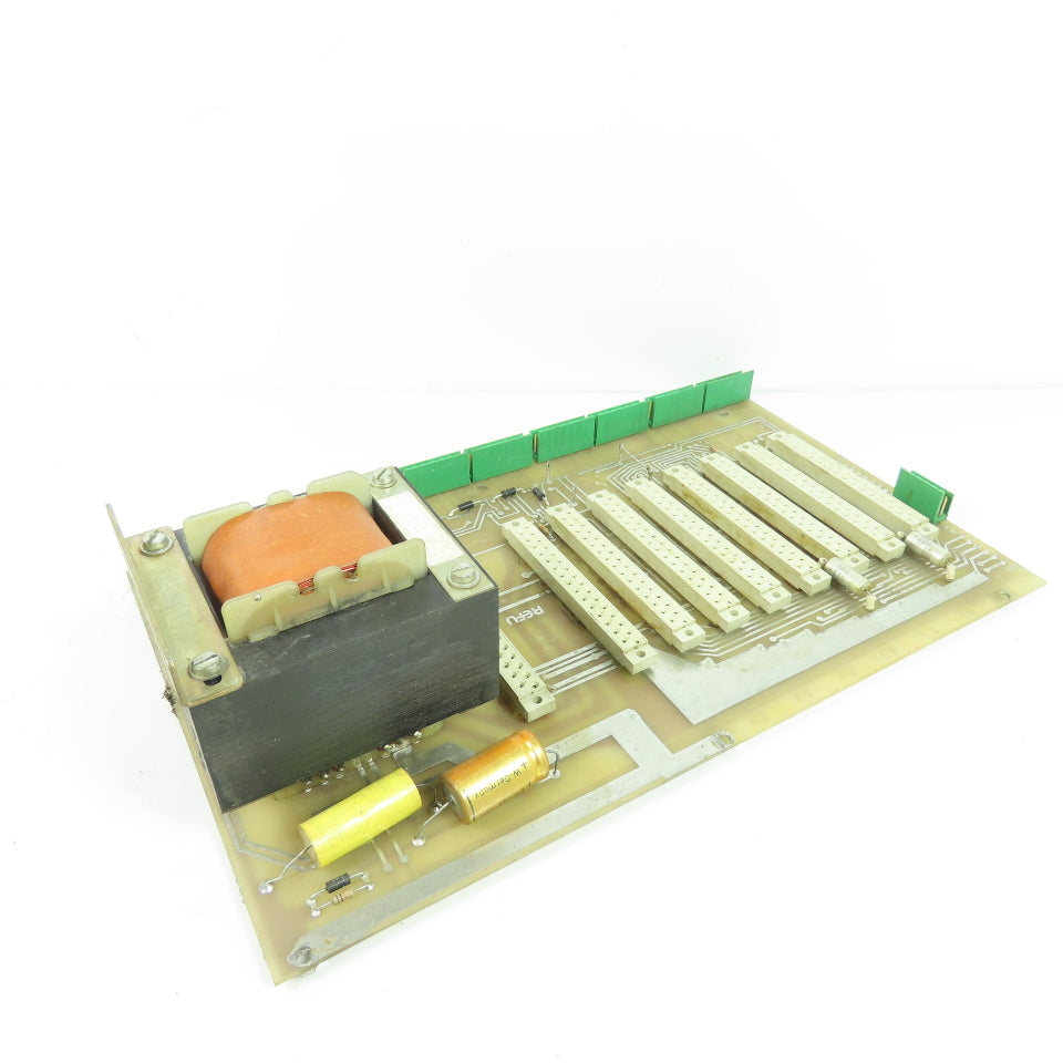Refu 12-10.09/08 Industrial 8-Slot Backplane Board with Transformer