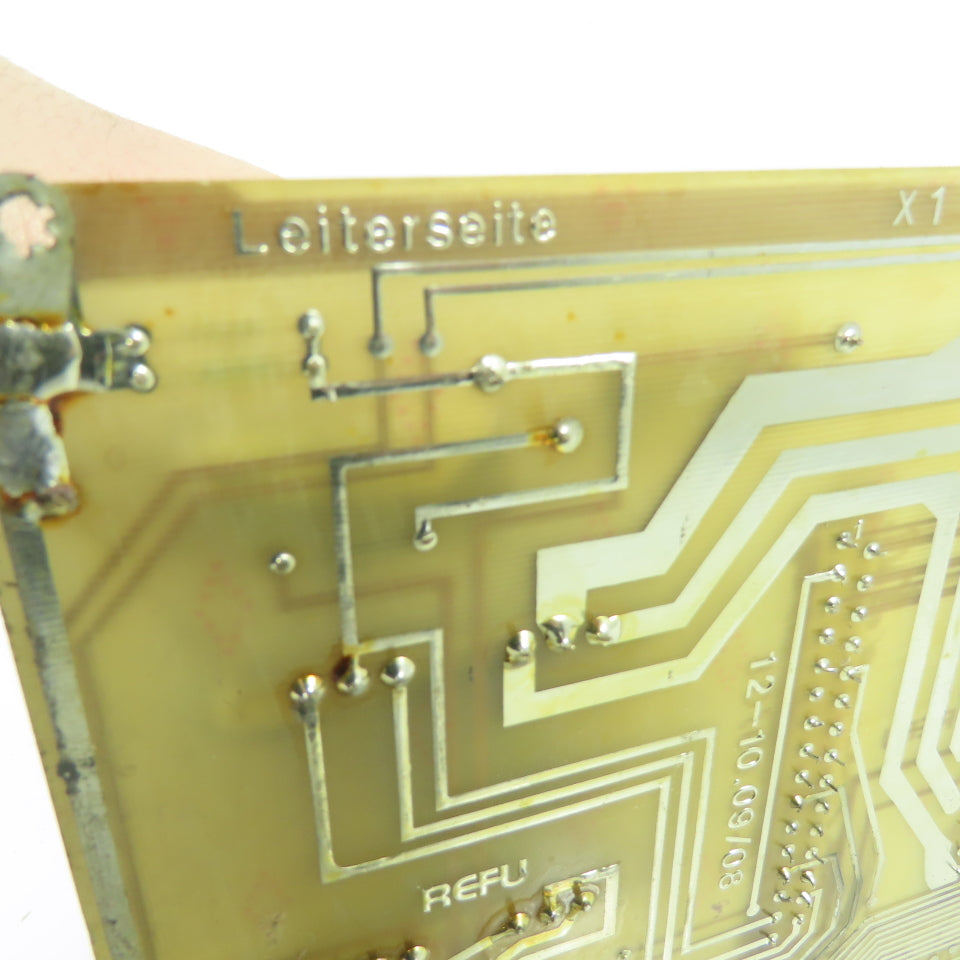 Refu 12-10.09/08 Industrial 8-Slot Backplane Board with Transformer