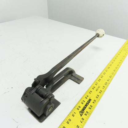 Signode 1433/31 Manual Feedwheel Steel Strapping Tensioner 1/2" - 5/8"
