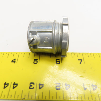 1" EMT Rigid Conduit Box Connectors Lot Of 10