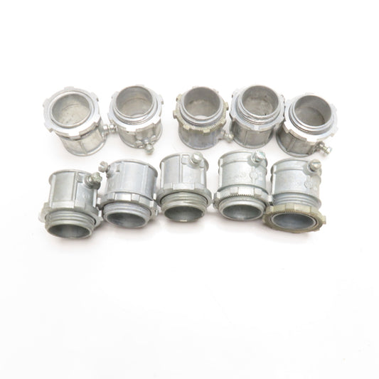1" EMT Rigid Conduit Box Connectors Lot Of 10
