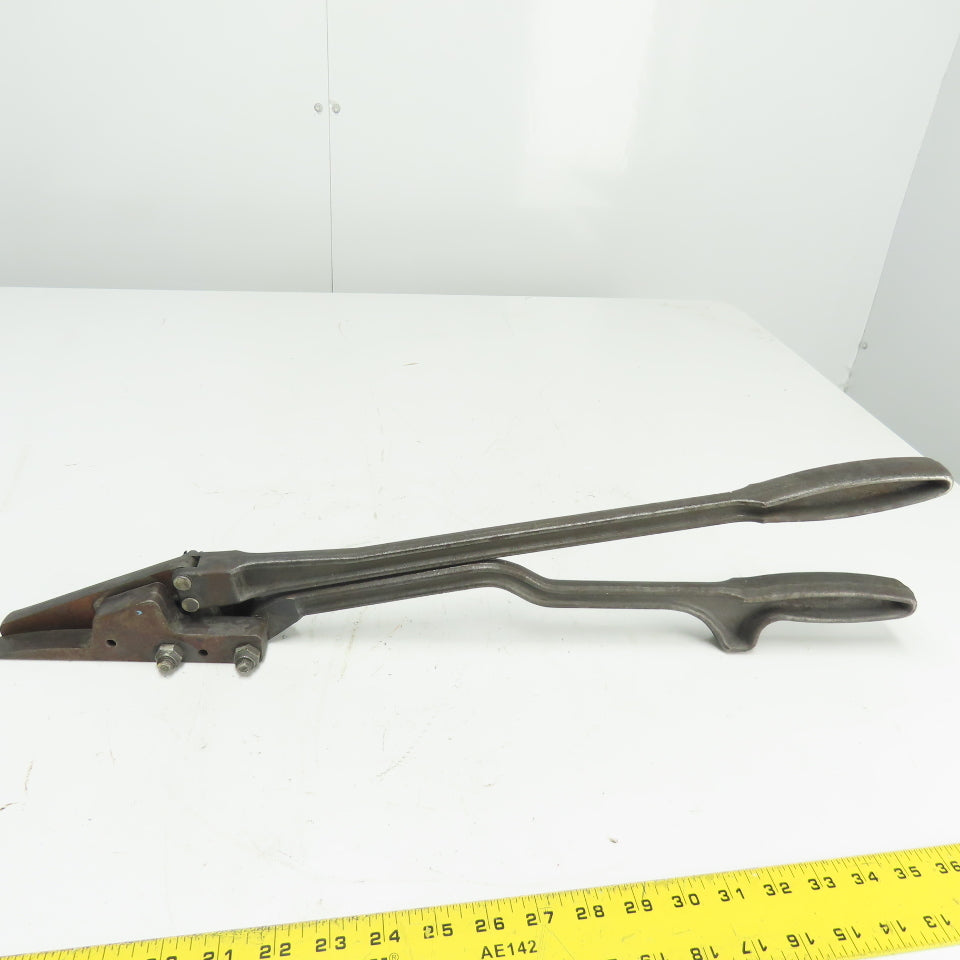 Heavy Duty Manual Lever Action Bench Top Metal Shear Cutter 25" OAL