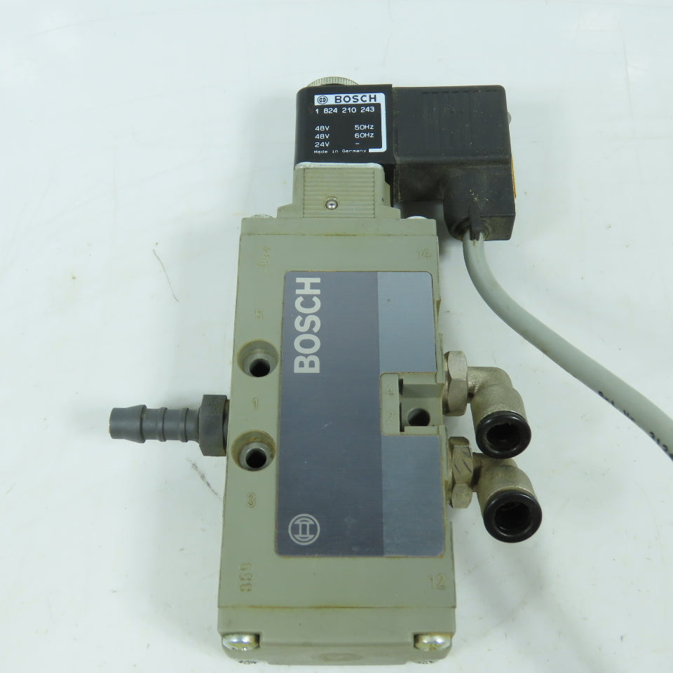 Bosch 1824210243 0820023990 5/2 Way Solenoid Valve 24VDC 50/60Hz