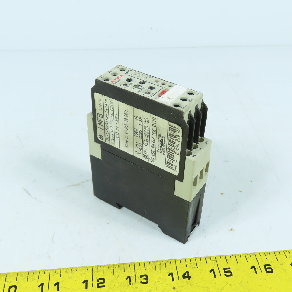 Schiele 2.430.010.02 MFS Timetron Multifunction Relay 24-240V 50-60Hz ...