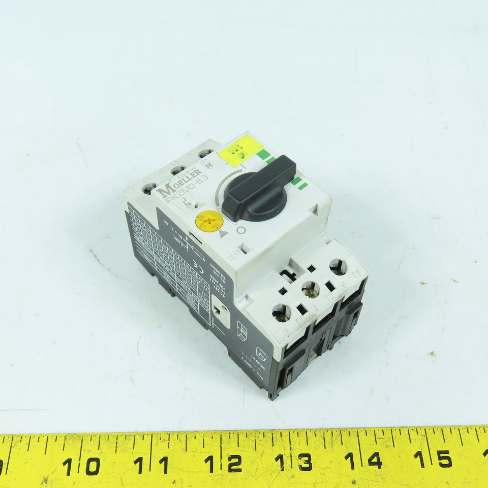 Klockner Moeller PKZM0-6.3 Manual Motor Starter 6.3A 600VAC 3Ph