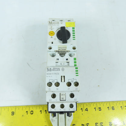 Klockner Moeller SE00-11-PKZ0 PKZM0-1,6 Manual Motor Starter Assembly