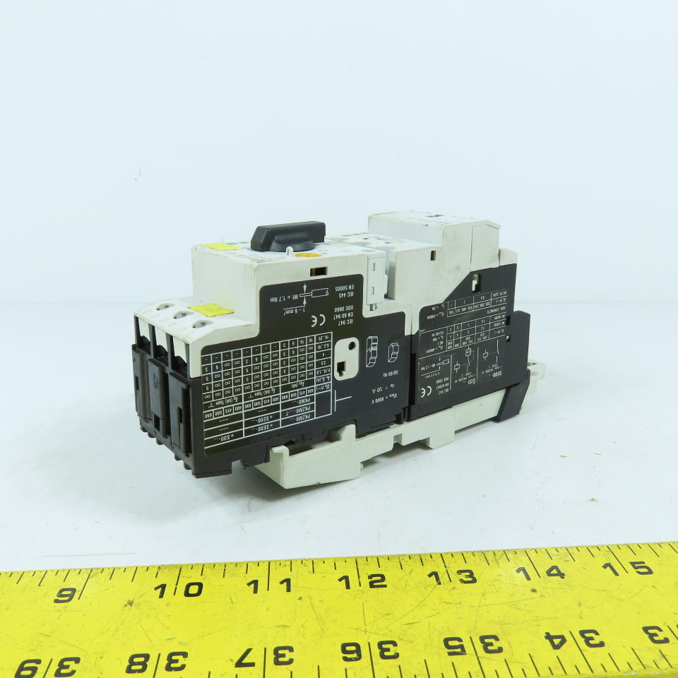 Klockner Moeller SE00-11-PKZ0 PKZM0-1,6 Manual Motor Starter Assembly
