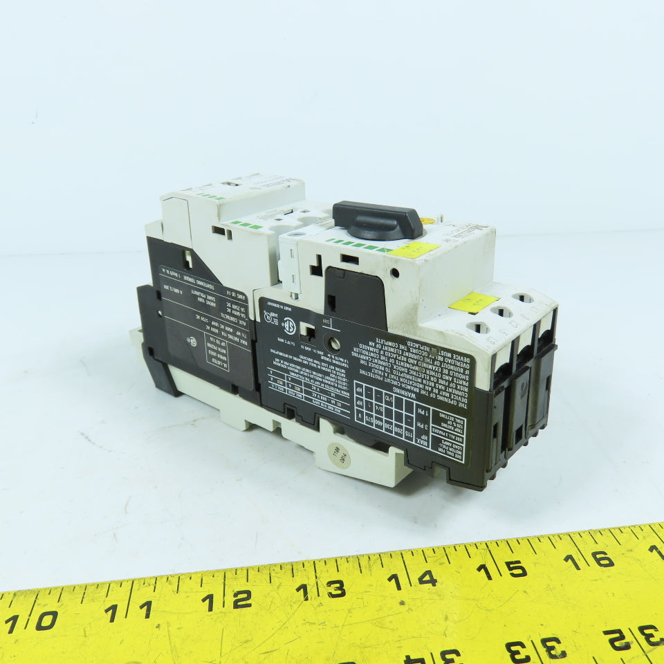 Klockner Moeller SE00-11-PKZ0 PKZM0-1,6 Manual Motor Starter Assembly