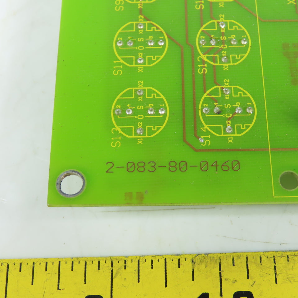 Brandt 2-083-80-0460 Industrial Relay Control Circuit Board REV-1
