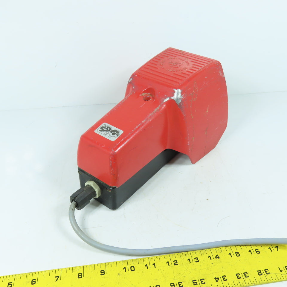 Bernstein 606.1400.006 F1-U1Z UN Guarded Industrial Foot Switch 10A 300VAC