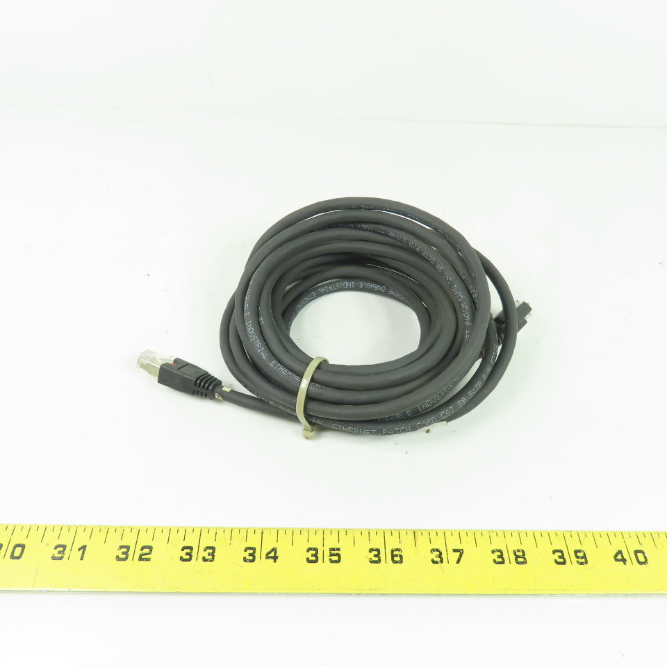 Quabbin MV-1-2-2-5M DataMax Extreme Ethernet Patch Cord Cat 5e ScTP 25FT