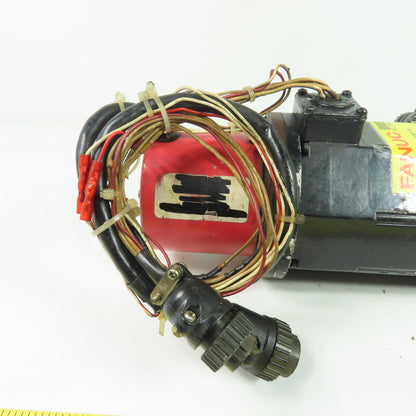 Fanuc A06B-0312-B351-R 1-0S AC Servo Motor 120V 2000RPM 3Ph W/ A290-0521-V581