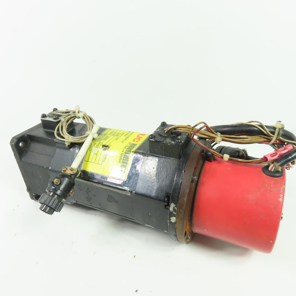 Fanuc A06B-0312-B351-R 1-0S AC Servo Motor 120V 2000RPM 3Ph W/ A290-0521-V581