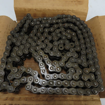 Rexnord REX502R10BX REX50-2 RIV Rex 50-2 Double Strand Roller Chain 10' Long NEW