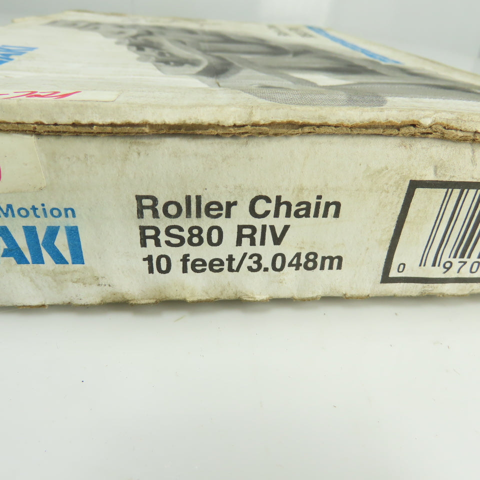 Tsubaki RS80 RIV 10ft Roller Chain NEW