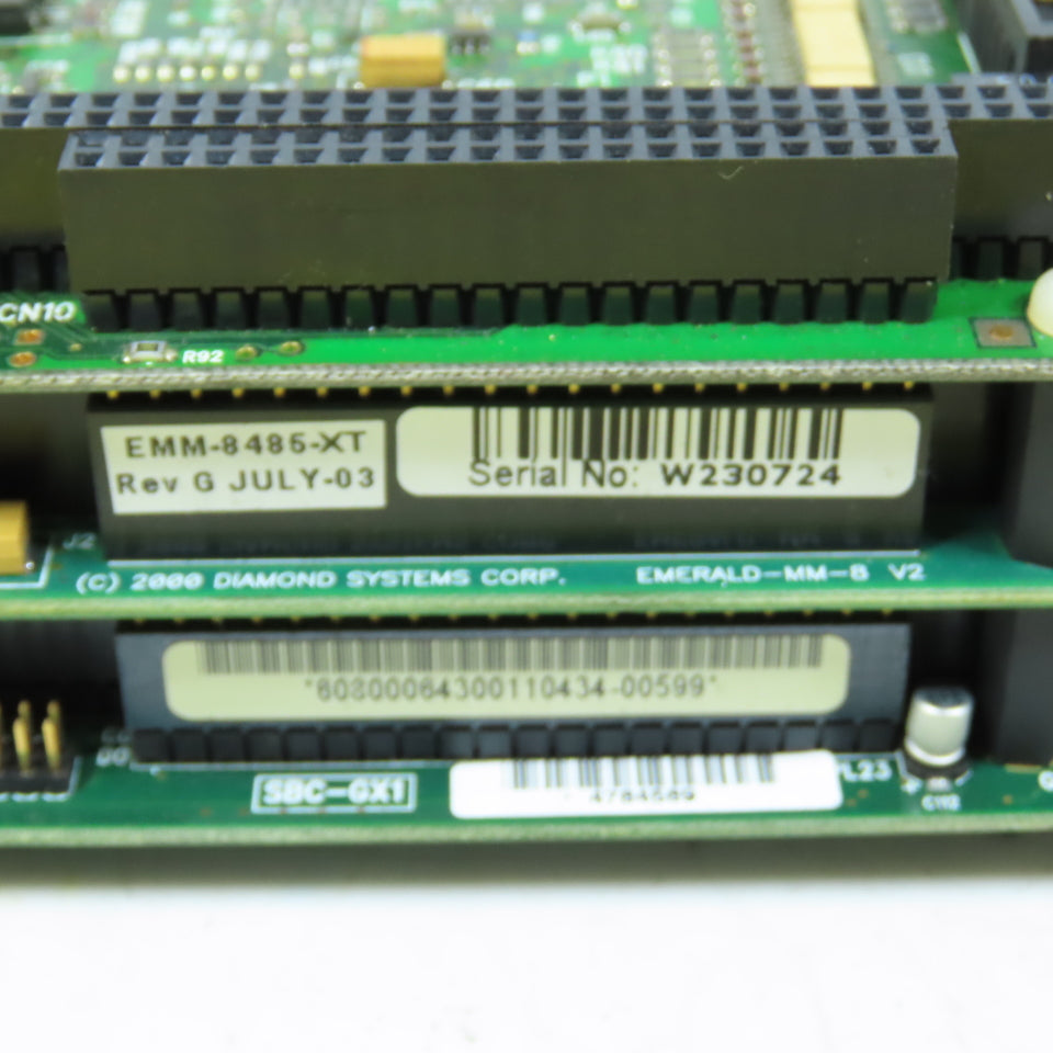 Arcom EMM-8485-XT SBC-GX1 Computer Stack W/ Emerald MM-8 V2