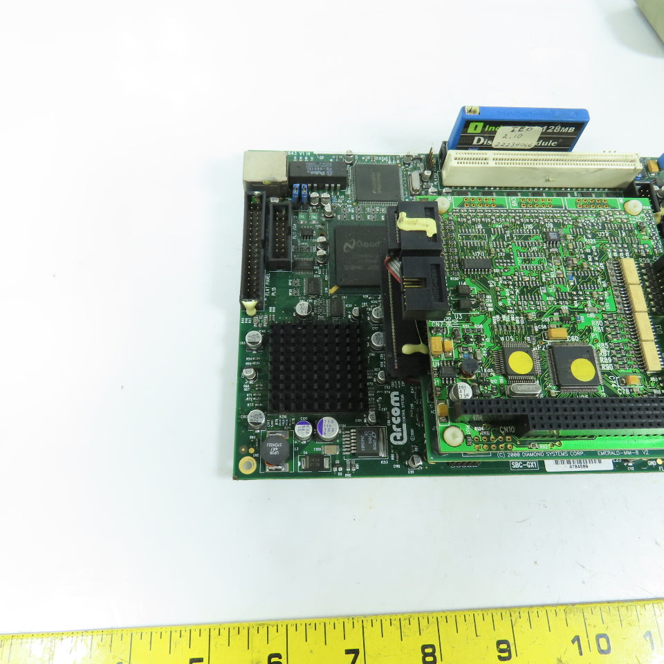 Arcom EMM-8485-XT SBC-GX1 Computer Stack W/ Emerald MM-8 V2