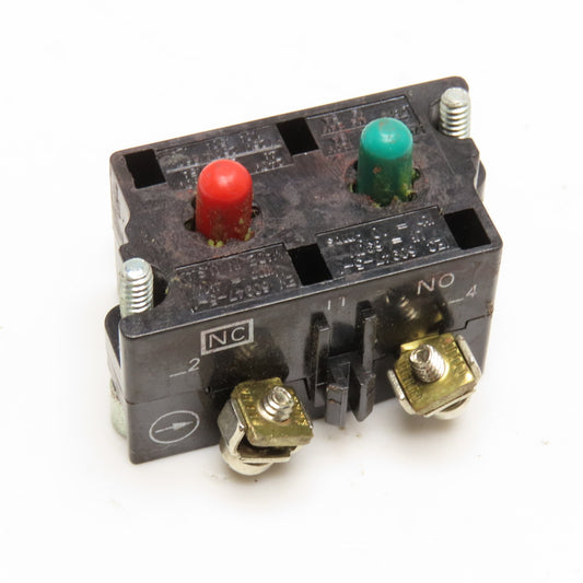 Cutler-Hammer 10250T/91000T Contact Block NO/NC A600 P600