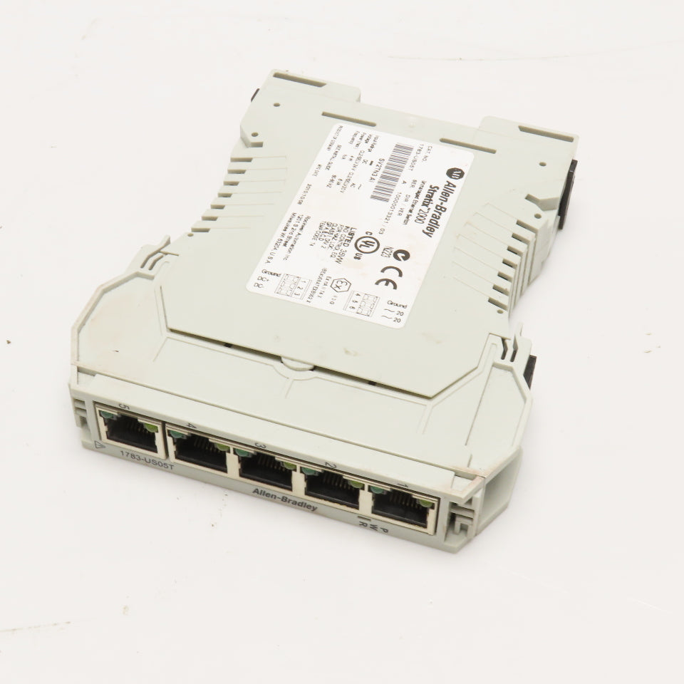 Allen-Bradley 1783-US05T 5-Port Unmanaged Ethernet Switch 24VDC/20VAC
