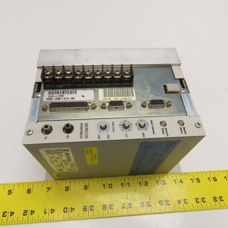Allen-Bradley 2098-DSD-010-SE Digital Servo Drive 120/240VAC 1Ph 50/60Hz SERCOS