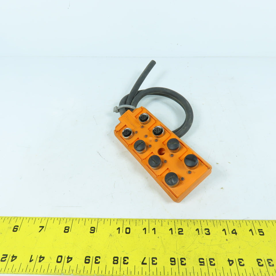 Lumberg ASB 8 LED-5/4 8-Port M12 Sensor-Actuator Distribution Box with Cable