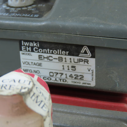 Iwaki EH-B10FC-11UPR7 Electronic Metering Pump 0.60 GPH 143 PSI 115V
