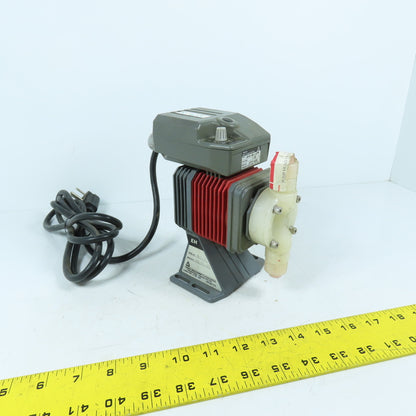 Iwaki EH-B10FC-11UPR7 Electronic Metering Pump 0.60 GPH 143 PSI 115V
