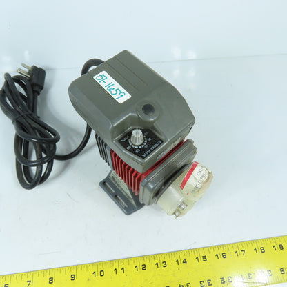 Iwaki EH-B10FC-11UPR7 Electronic Metering Pump 0.60 GPH 143 PSI 115V