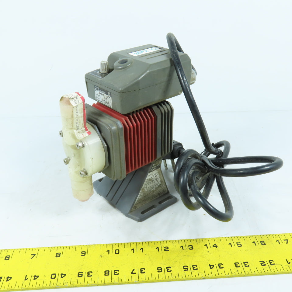 Iwaki EH-B10FC-11UPR7 Electronic Metering Pump 0.60 GPH 143 PSI 115V