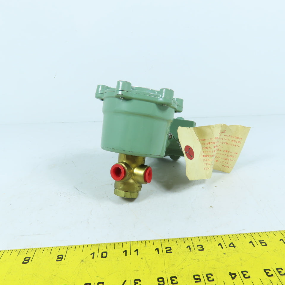 ASCO JE3-8320A108 d2G4 Flame Proof Solenoid Valve 110V 1/4" Pipe 1/8" Orifice