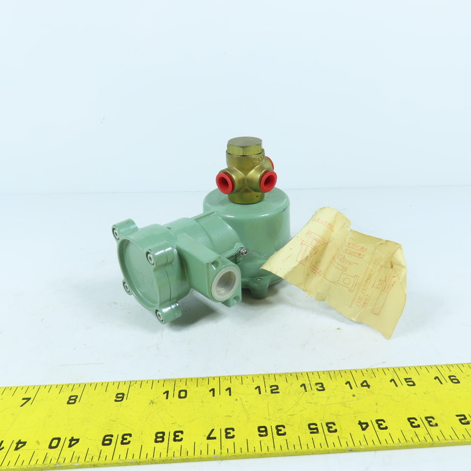ASCO JE3-8320A108 d2G4 Flame Proof Solenoid Valve 110V 1/4" Pipe 1/8" Orifice