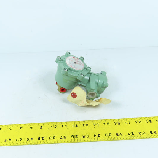 ASCO JE3-8320A108 d2G4 Flame Proof Solenoid Valve 110V 1/4" Pipe 1/8" Orifice