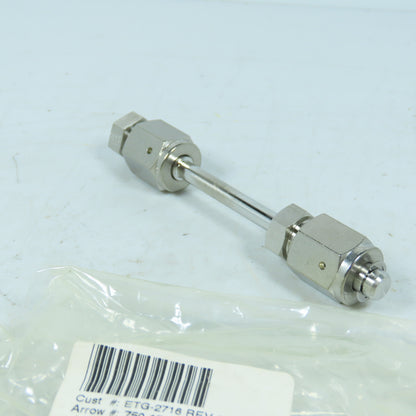 750-179-01 ETG-2716 REV 1 Stainless Steel Tube Spool Piece Assembly