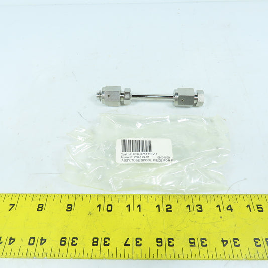 750-179-01 ETG-2716 REV 1 Stainless Steel Tube Spool Piece Assembly
