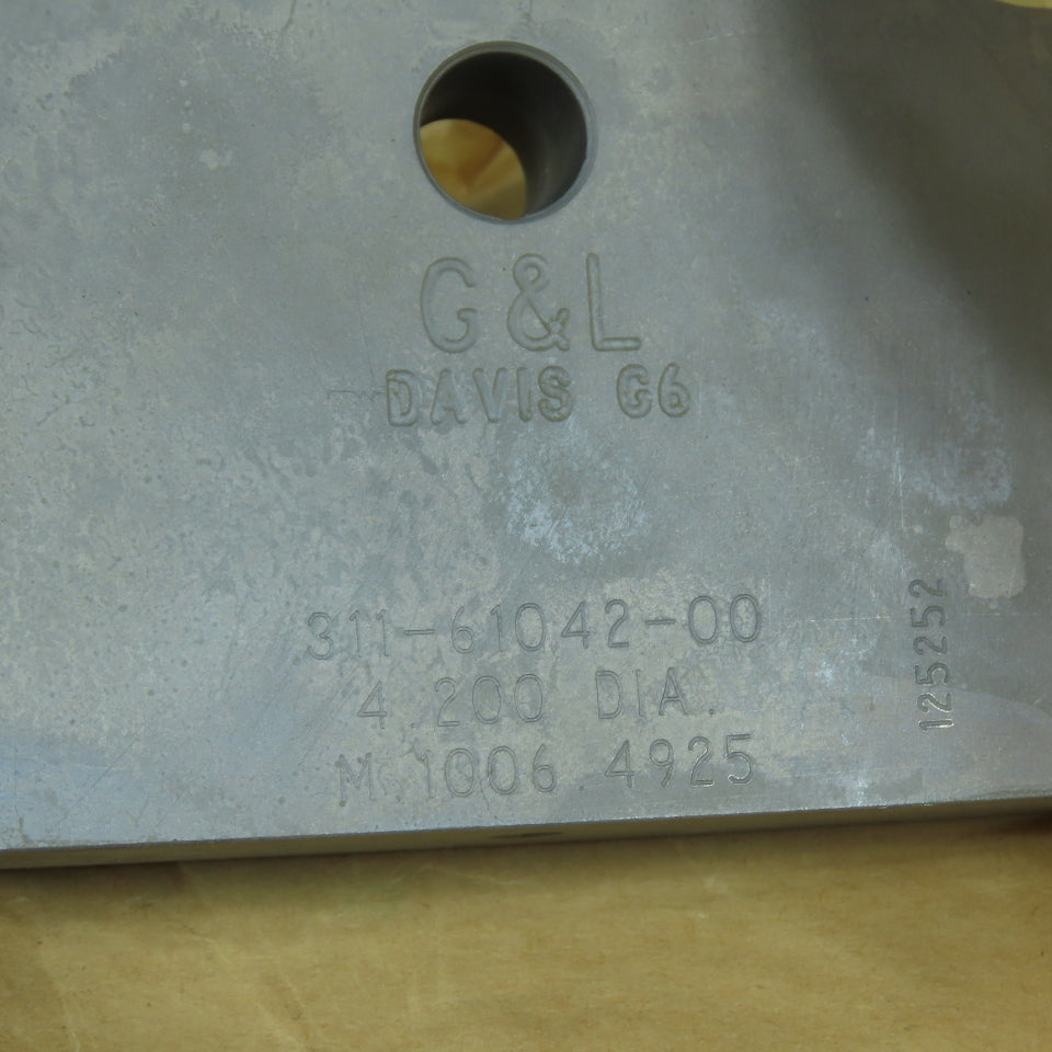 Davis 311-61042-00 M.1006.4925 G6 Block 4.200 DIA Machining Center Service Part