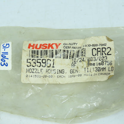 Husky 535961 Nozzle Housing GEN II 130mm LG