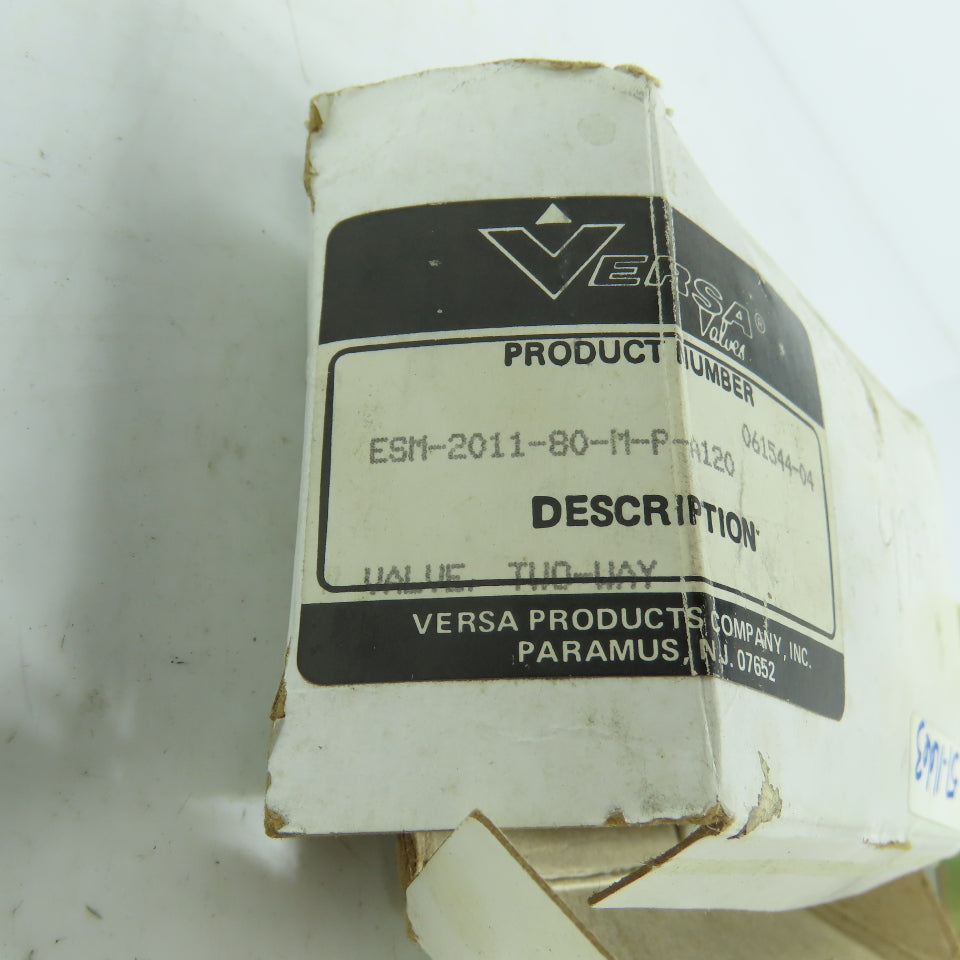 Versa 061544-04 ESM-2011-80-M-P-A120 Two-Way Solenoid Valve 120VAC 7.7W VAC-100