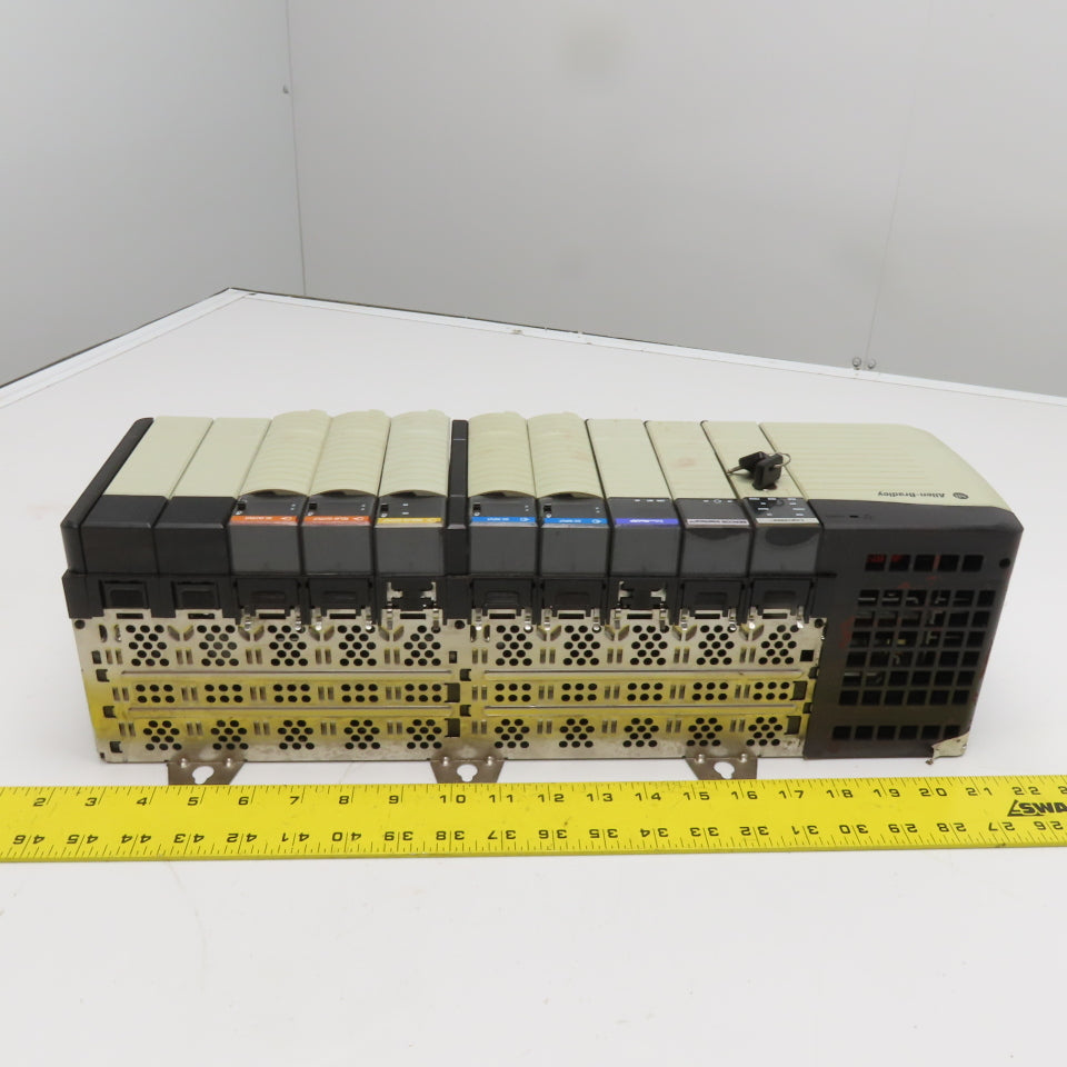 Allen-Bradley 1756-A10 ControlLogix Complete PLC 1756-0F8 I/O 1756-0A16I/A