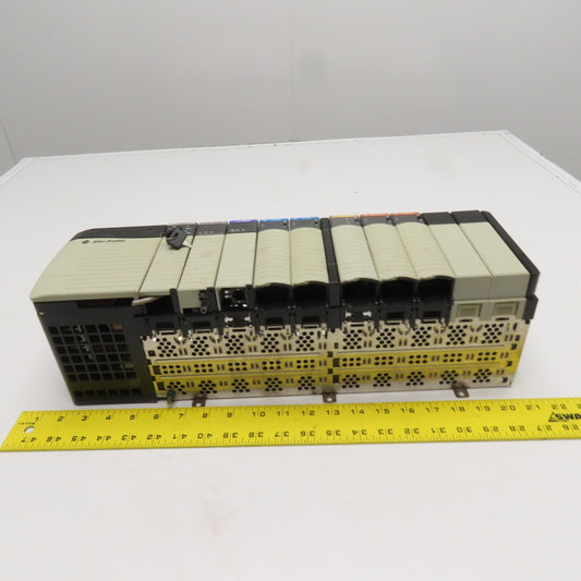 Allen-Bradley 1756-A10 ControlLogix Complete PLC 1756-0F8 I/O 1756-0A16I/A