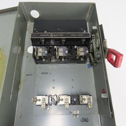General Electric TH3363J 100A Fusible Safety Disconnect Switch 600VAC 250VDC