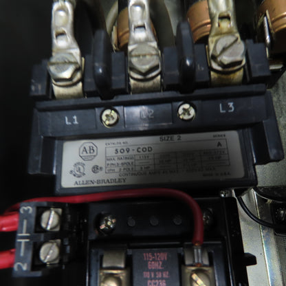 Allen-Bradley 512-CJB-6-25 Size 2 Combination Motor Starter 45A 600V NEMA 12