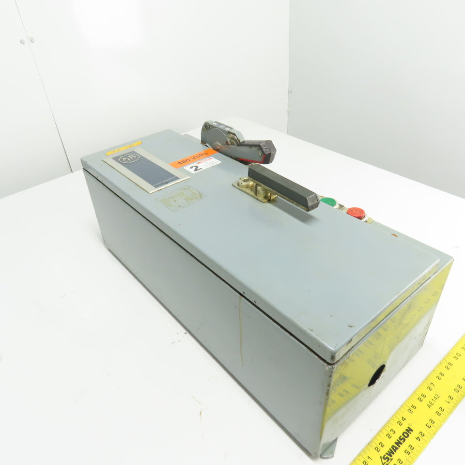 Allen-Bradley 512-CJB-6-25 Size 2 Combination Motor Starter 45A 600V NEMA 12