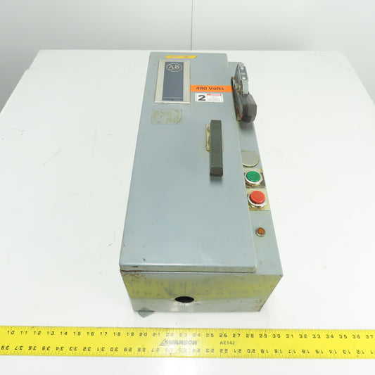 Allen-Bradley 512-CJB-6-25 Size 2 Combination Motor Starter 45A 600V NEMA 12