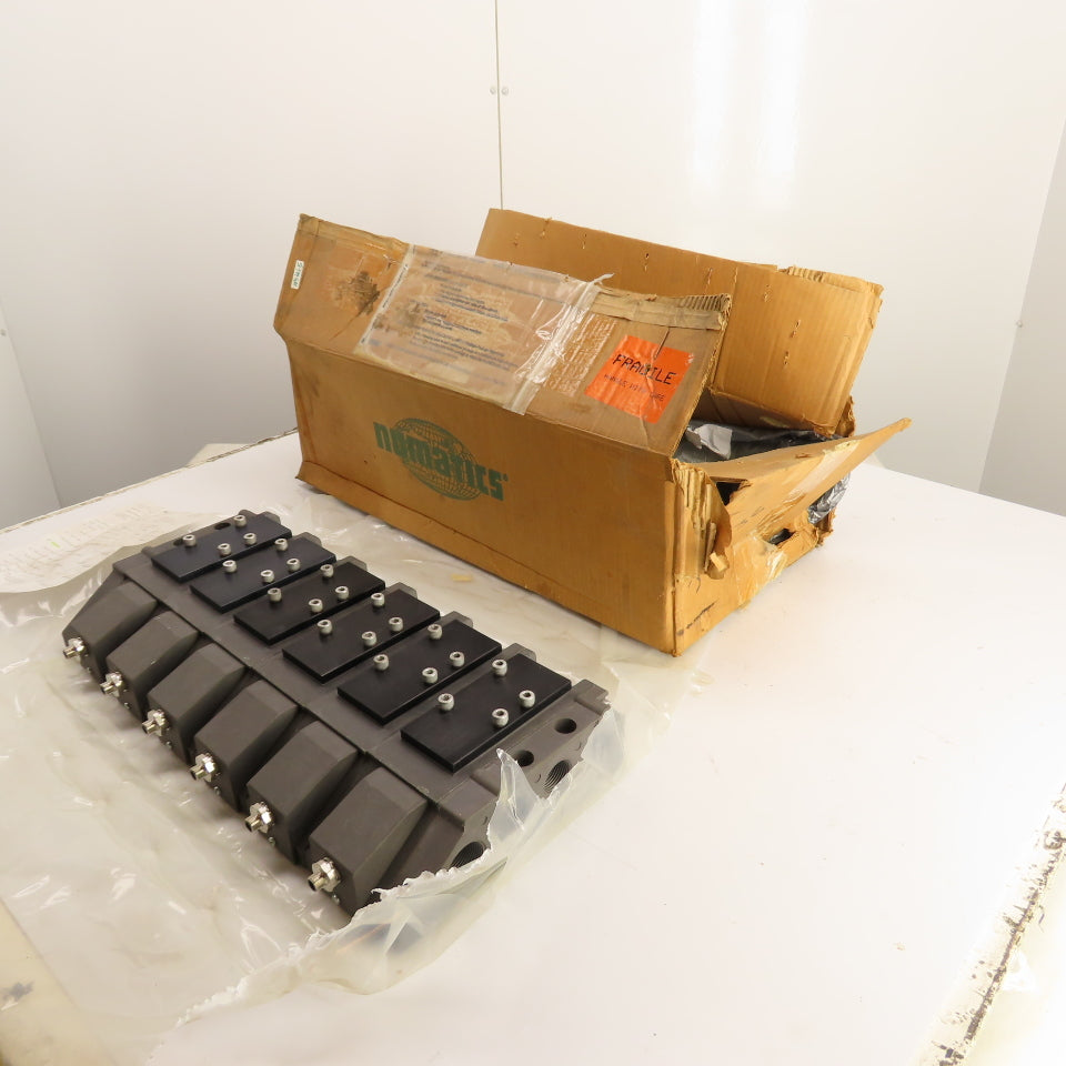 Numatics 01390-06 ISO3 8-Station Manifold System with 5-Pin M12 Connectors