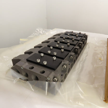 Numatics 01390-06 ISO3 8-Station Manifold System with 5-Pin M12 Connectors