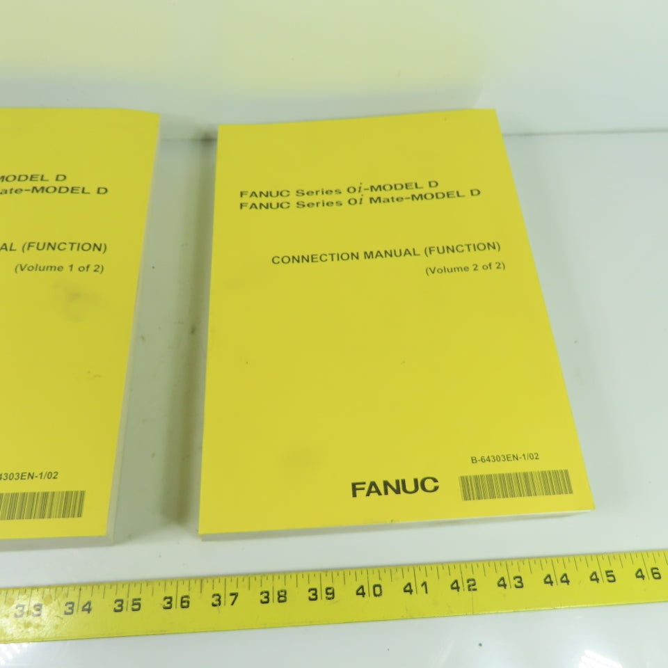 FANUC B-64303EN-1/02 Series 0i-MODEL D 0i Mate-MODEL D Connection Manual Vol 1&2