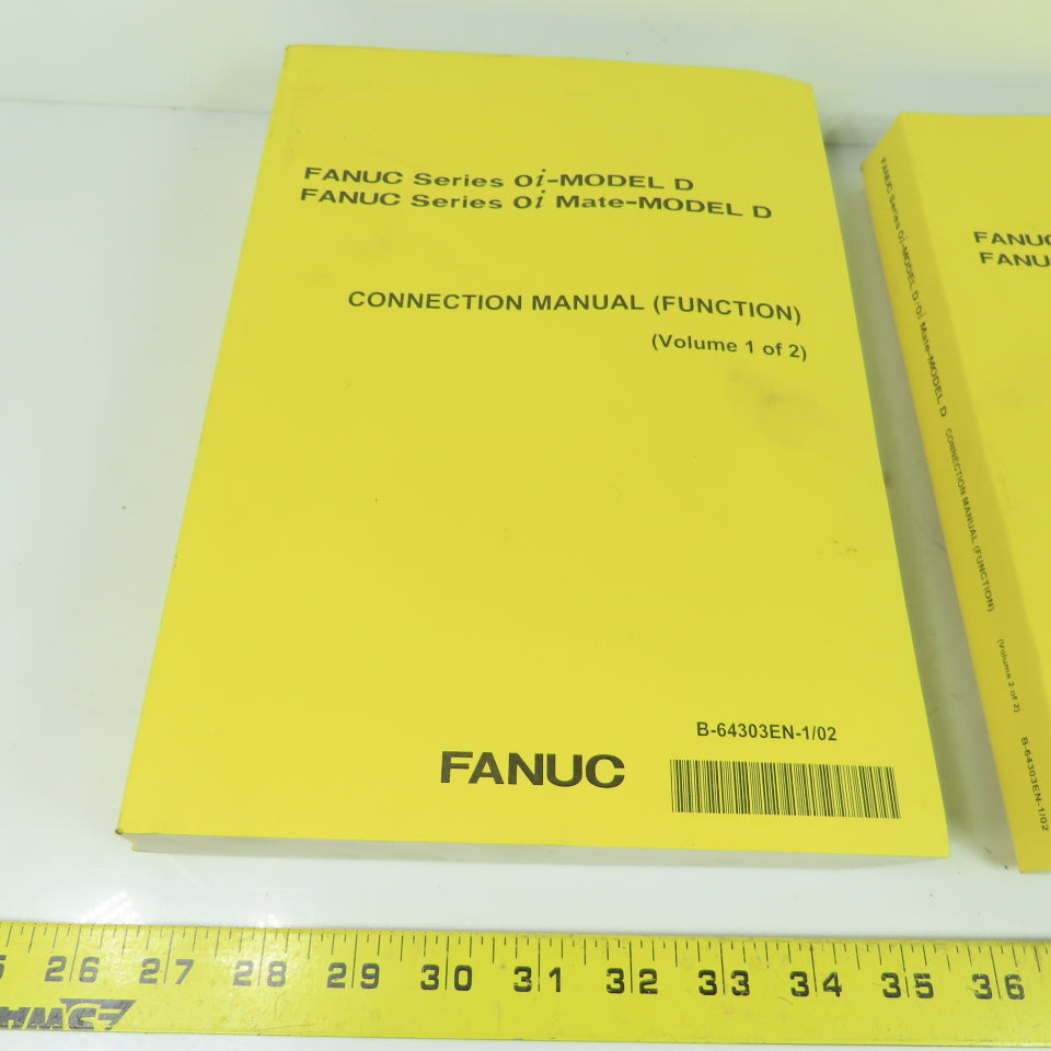 FANUC B-64303EN-1/02 Series 0i-MODEL D 0i Mate-MODEL D Connection Manual Vol 1&2