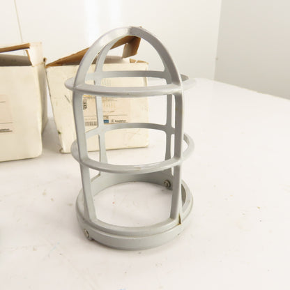 Appleton VGU-1 Aluminum Guards for V-51 Incandescent Lighting Fixtures Lot/2