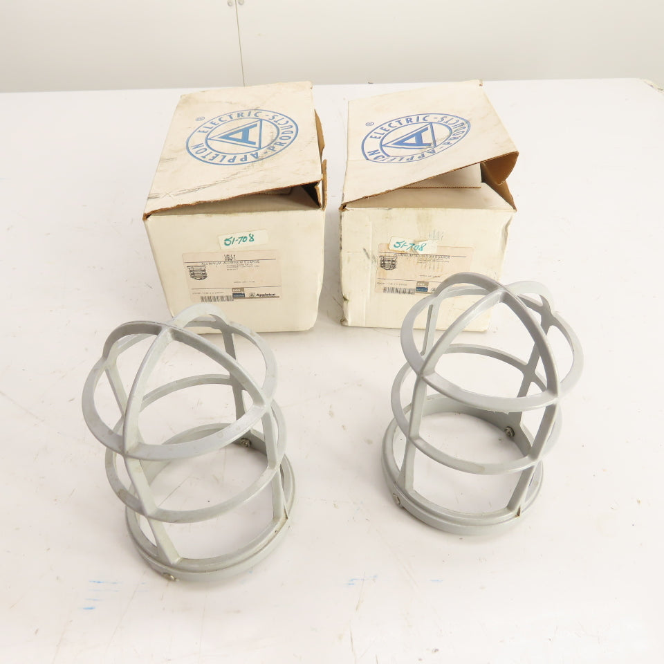 Appleton V Appleton VGU-1 Aluminum Guards for V-51 Incandescent Lighting Fixtures ...